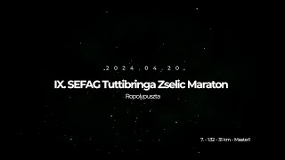 2024  IX SEFAG Tuttibringa Zselic Maraton  Rövidtáv  M1  7hely [upl. by Juan]