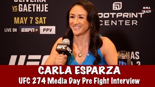 Carla Esparza on Rose Namajunas ‘She was dangerous back then amp dangerous now’ [upl. by Dorolice]