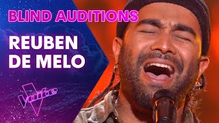 Reuben De Melo Performs Ed Sheerans I See Fire  The Blind Auditions  The Voice Australia [upl. by Eelatsyrc344]