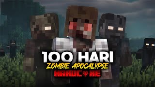 100 Hari Minecraft Hardcore Zombie Apocalypse [upl. by Dimphia]