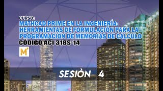 Curso de Mathcad para Ingeniería  Sesión 4 mathcad autocad ingenieria [upl. by Inaffyt529]