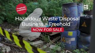 Hazardous Waste Management Business  Freehold [upl. by Ahsatsan]