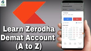 Zerodha Trading Tutorial For Beginners On Mobile  Zerodha buy sell process  IFA [upl. by Rojam]