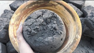 New video 🔥pure black sand dry floor ampclay pot dry amp water crumbling 💫must watch [upl. by Gradeigh]