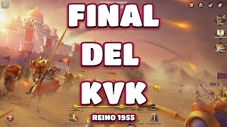 RISE OF KINGDOMS FINAL DEL KVK REINO 1955 STATS [upl. by O'Rourke213]