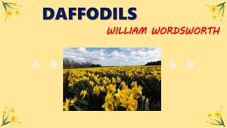 Explanation of the poem Daffodils by William Wordsworth [upl. by Weisbart]