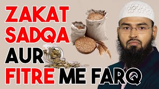 Zakat Sadqa Aur Fitre Me Kya Farq Hai By AdvFaizSyedOfficial [upl. by Aihseyt64]