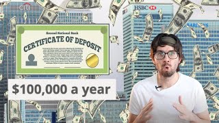 Safest Way To Get Rich  What is a Certificate of Deposit CDs [upl. by Seessel]