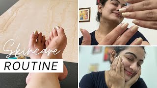 Manve Surendran  skincare  Chimney vlogs  selfcare [upl. by Nitas673]