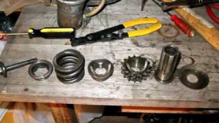 Lambretta TV175 S3 Engine Disassembly Part 1 [upl. by Josh]