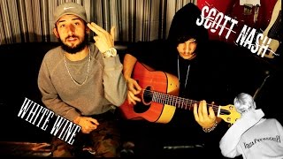 lil peep x lil tracy  white wine live Acoustic cover by Scott Nash [upl. by Granny]