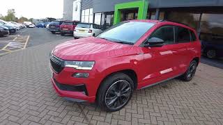 2022 SKODA Karoq 15 TSI 150ps SportLine driveingram autotrader usedcars [upl. by Casilda]