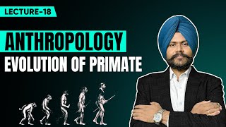 Anthropology Optional UPSC Mains Lecture 18  Evolution of Primates [upl. by Sheya763]