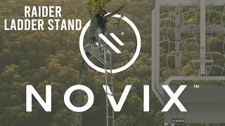 Best Ladder Stand Ever Novix Raider Ladder Stand [upl. by Diella]