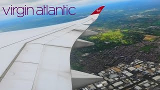 Virgin Atlantic Airbus A3501041  London Heathrow to Los Angeles LAX [upl. by Hilly420]