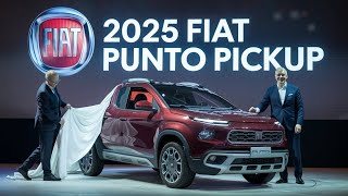 FIATs Bold Move The 2025 Punto Pickup Unveiled [upl. by Ardenia221]