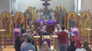 03242024  Third Hour Divine Liturgy Vespers [upl. by Sorcim]