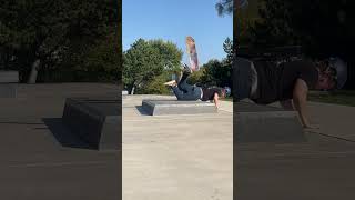 Self inflicted shot skateboarding skateboardingisfun youtubeshorts [upl. by Acinomahs]