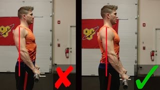 How To Barbell Front Raise  2 MOST COMMON MISTAKES STOP [upl. by Pinckney541]