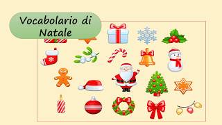 43 Vocabulario de Navidad Vocabolario di Natale [upl. by Iznil]