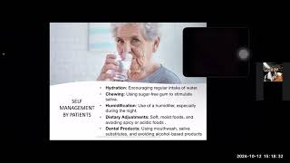 Geriadent 2024 paper presentation on Novel Approaches to Managing Xerostomia in Geriatric Dentistry [upl. by Reivad684]