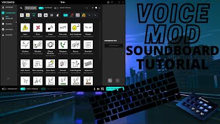 how to set up voicemod soundboard for discord with keyboard [upl. by Lupee]