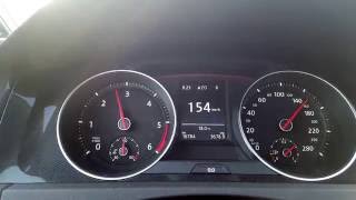 Volkswagen Golf 7 GTD stage 2 240 pk500 nm  6th gear acceleration 80  200 kmh [upl. by Ermina]