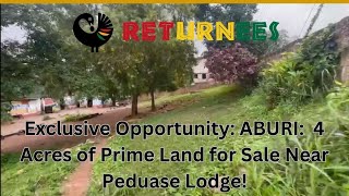 Aburi 4 plots of Land for SALE near PEDUASE Lodge for SALE [upl. by Mirelle]