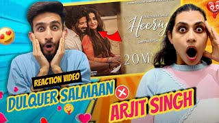 Heeriye Song Reaction 🔥 Dulquer Salman × Arjit singh G Faad Combo😍😍😍 [upl. by Anidualc334]