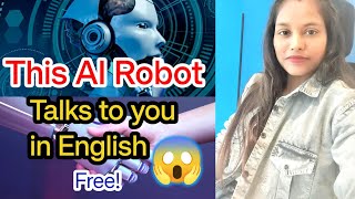 Best AI App to practice English speaking free  English speaking practice application [upl. by Ahsiekam]