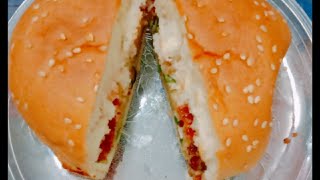 Homemade vegetable burgerKhawateen cooking channel [upl. by Iraam]