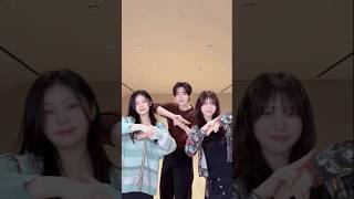 Sunghoon cherish my love challenge with wonhee amp moka enhypen sunghoon illit wonhee moka [upl. by Norvell553]