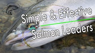 Leaders For Coho  How to Fly Fish For Salmon [upl. by Attekahs]