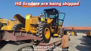 Used 140 Graders are being shipped Contact Lily for more details [upl. by Kentigera]