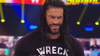 That moment when Roman Reigns wrecked everyone and left This is Awesome Sneak Peek [upl. by Htes]