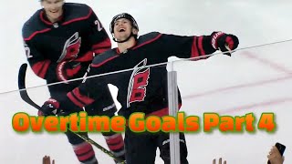 NHL Overtime Goals Part 4 [upl. by Nanahs]