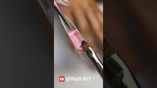 🩷🤍Stunning Nail Extension🤍🩷nailsnailarttutorialnailtechnaildesignnailartnailtutorialtrending [upl. by Ardnaek53]