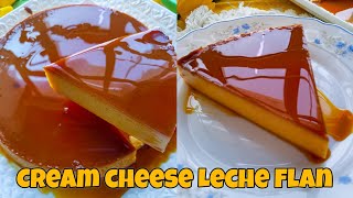 Cream cheese Leche Flan creamycheeseflan liely fyp [upl. by Sanalda]