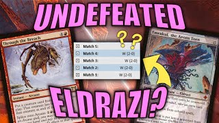 Win Like a Pro With Eldrazi Through the Breach  MODERN  MTG [upl. by Yorgerg]