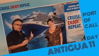 Antigua Port of Call carnivalvenezia valiantlady exploreroftheseas povtravels [upl. by Crandell]