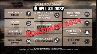 Hell Let Loose  ROADMAP 2024 with historically accurate classification  4K ENGVERSION [upl. by Aitercul70]