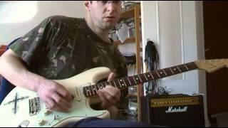 Blues Licks  Kenny Wayne Shepherd Strat [upl. by Heddie989]