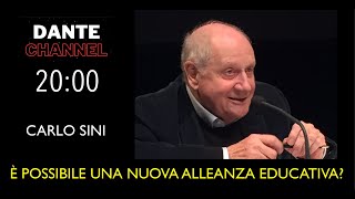 🕰️ LEGGENDO CARLO SINI 📖 È POSSIBILE UNA NUOVA ALLEANZA EDUCATIVA❓ [upl. by Aserret]