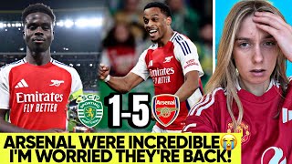 Everyone was Wrong about Arsenal Arsenal 51 Sporting Reaction [upl. by Nylaj]