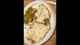 KuK195  Schweizer Rösti mit Lauch Speck und Käse [upl. by Naelopan]