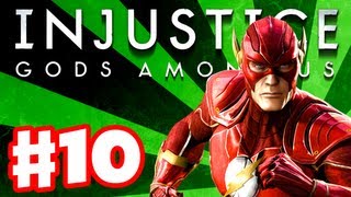 Injustice Gods Among Us  Gameplay Walkthrough Part 10  The Flash PS3 XBox 360 Wii U [upl. by Margette]