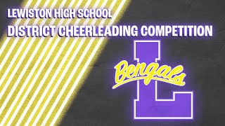 LEWISTON HIGH SCHOOL DISTRICT CHEERLEADING COMPETITION [upl. by Ellicec]