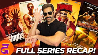 Singham Simmba Sooryavanshi  FULL SINGHAMVERSE RECAP before Singham Again [upl. by Arem]