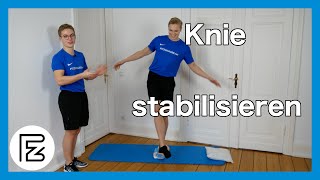 Knie stabilisieren  Die besten Übungen für den Muskelaufbau am Knie [upl. by Wilcox]