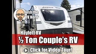 2018 Jayco 27RB White Hawk Ultralite Half Ton Towable Couples Travel Trailer with Outside Kitchen [upl. by Lebana]